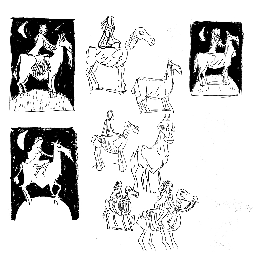 goat sketch