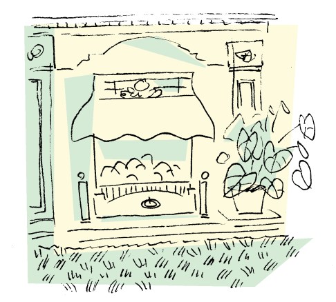 fireplace