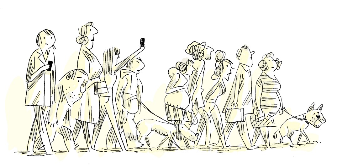crowd