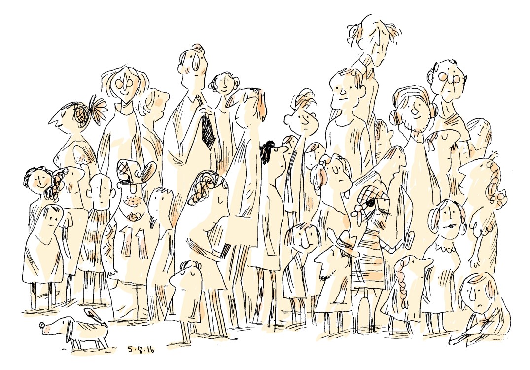 crowd